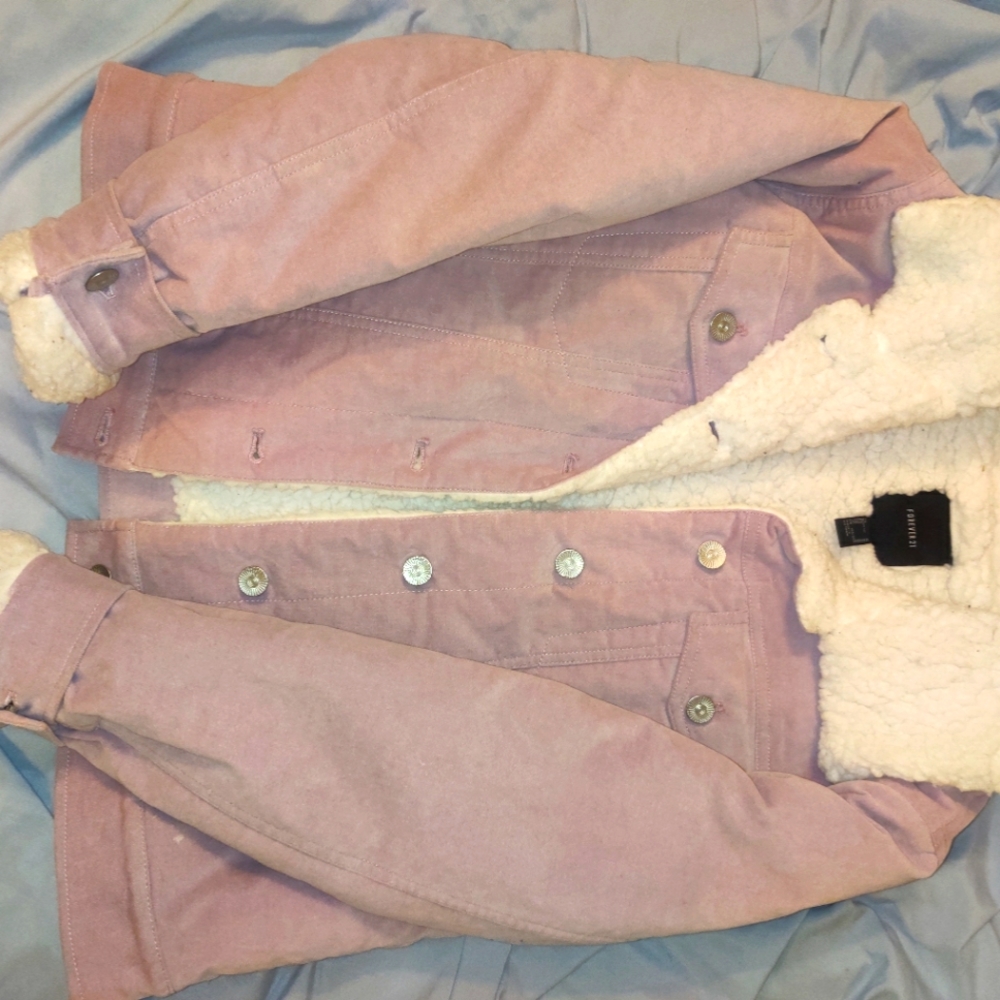 Super Warm Forever 21 Bomber Jacket! Worn Once!!!